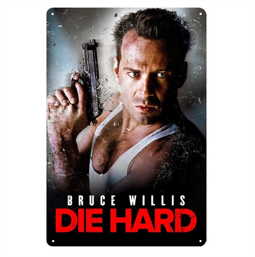 Home Cinema Decor - Die Hard Bruce Willis Movie Metal