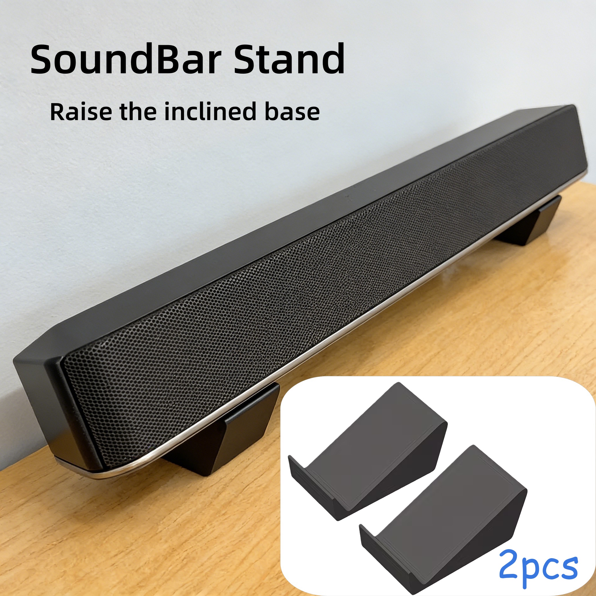 Audio Home Cinema - 2pcs Universal SoundBar Stand Bases,Compatible with
