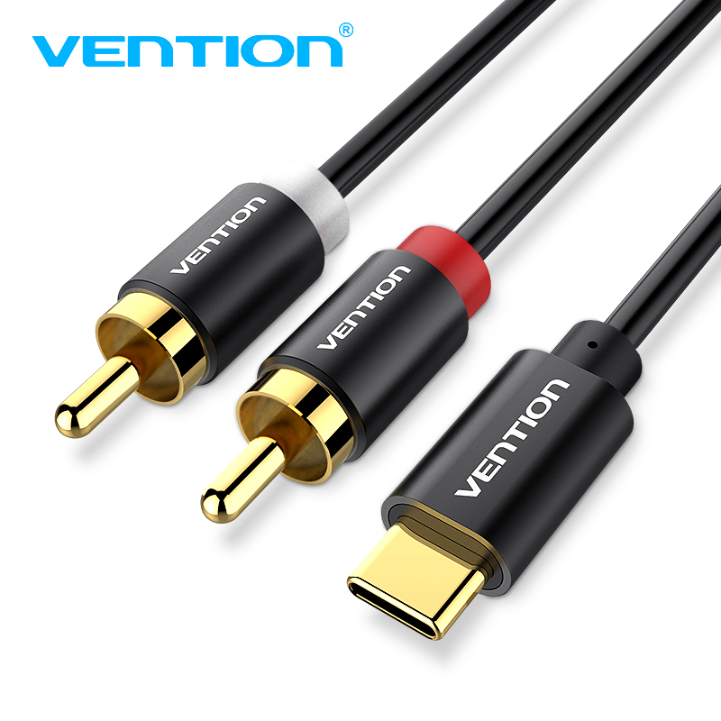 Home Cinema Sound System - USB C RCA Audio Cable Type-C