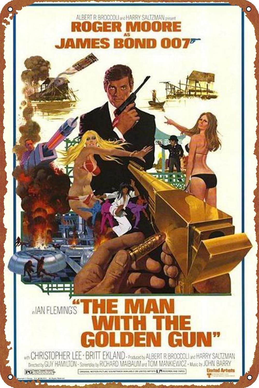Home Cinema Decor - The Man With the Golden Gun