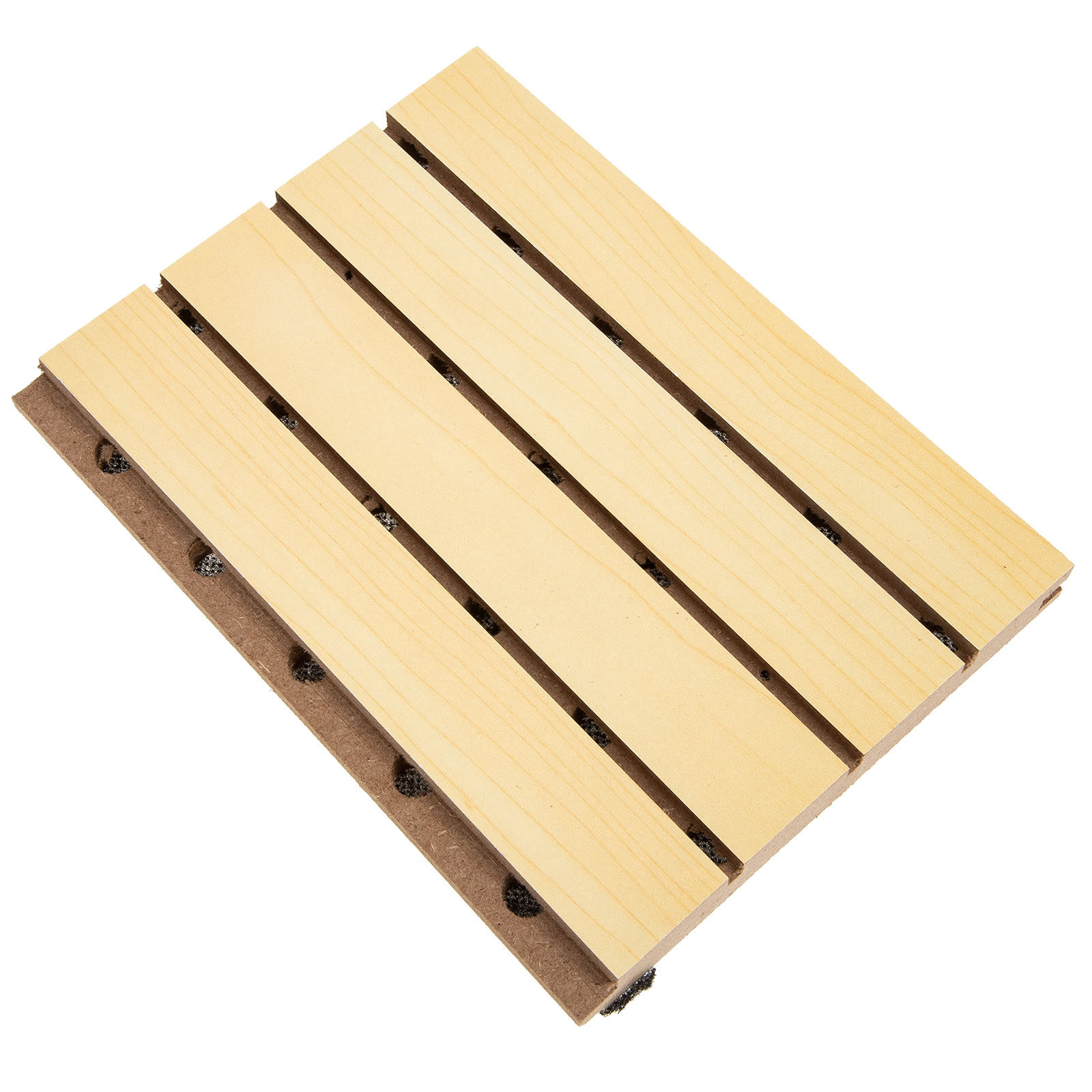 Home Cinema Restaurant - Perforated Wooden Soundproofing Panel Sound Absorption