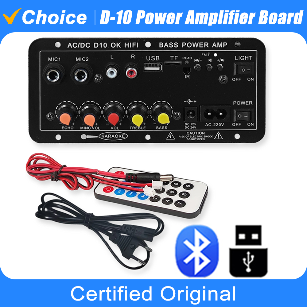 Home Cinema Installation - D10 Digital Bluetooth Amplifier Board 110V