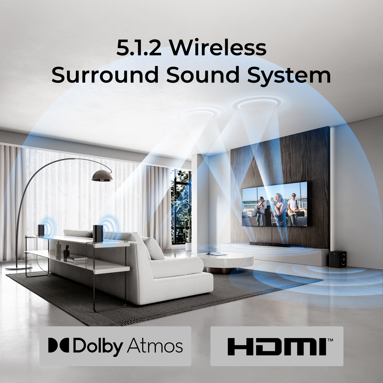 ULTIMEA Skywave Series 5.1.2ch - Home Cinema Atmos ulasan dan harga