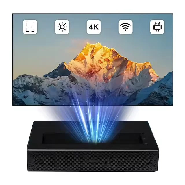 Salange Latest D068 Projector  - Home Cinema Ultra Short Throw Projector ulasan dan harga