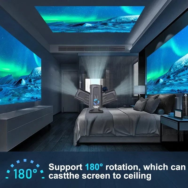 2025 4K Android 11 Projector N - Home Cinema Gadgets ulasan dan harga