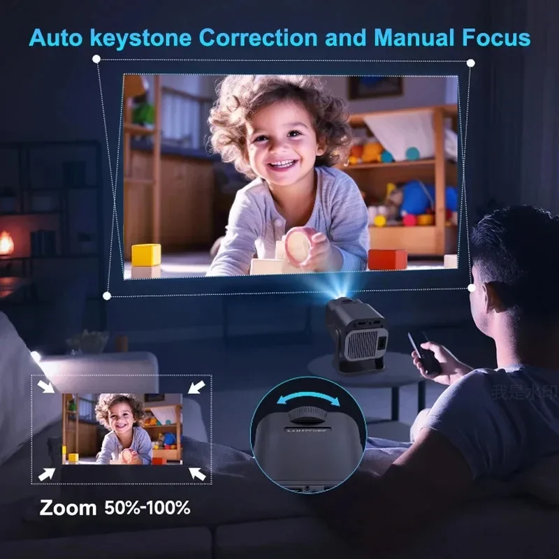 2025 4K Android 11 Projector N - Home Cinema Gadgets ulasan dan harga
