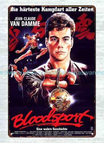 Van Damme Bloodsport Movie Pos - Home Cinema Decor ulasan dan harga