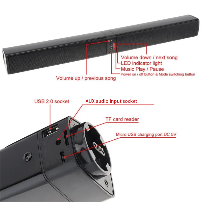 Powerful Soundbar Sound Radio  - Home Cinema Atmos ulasan dan harga