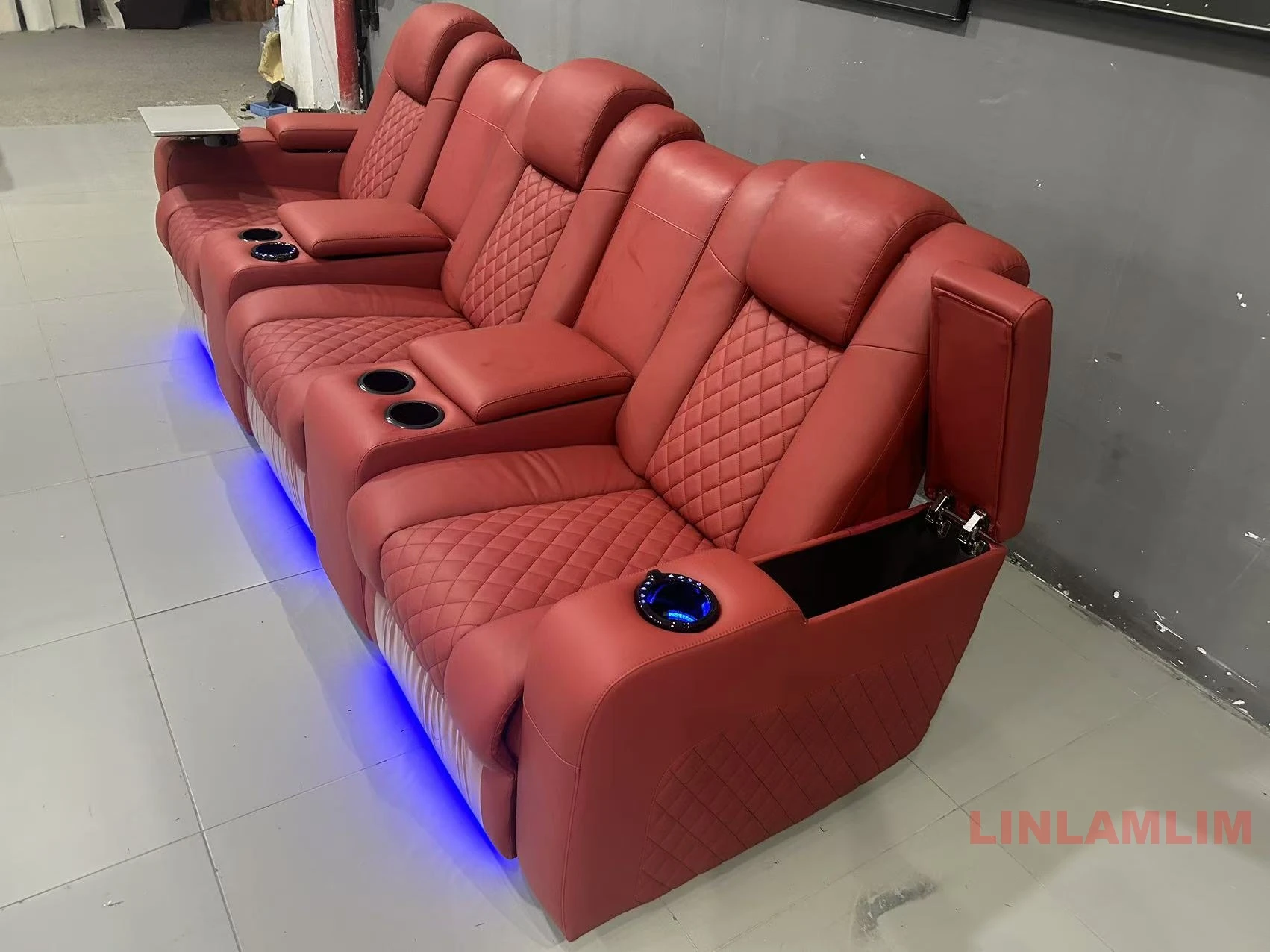 Linlamlim Luxury 3-Seat Reclin - Home Cinema Room ulasan dan harga