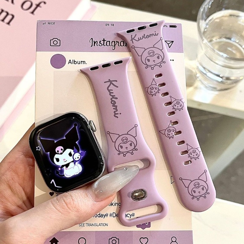 Anime Sanrio Cute Kuromi Laven - Home Cinema Apple ulasan dan harga
