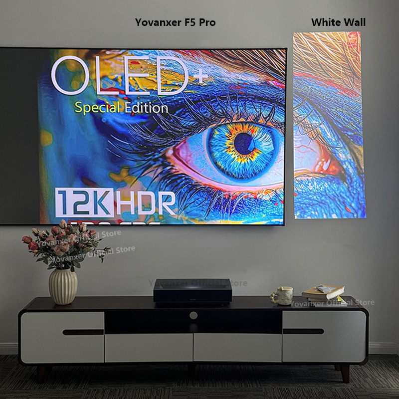 2025 Image Quality UST ALR CLR - Home Cinema Ultra Short Throw Projector ulasan dan harga