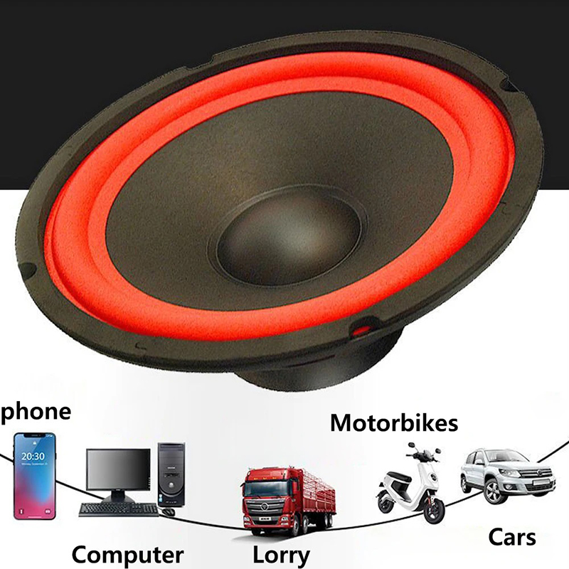 2Pcs HiFi Woofer Speaker 5/6/8 - Audio Home Cinema ulasan dan harga