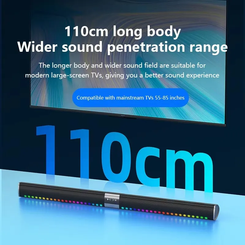 TV Echo Wall Bluetooth Speaker - Home Cinema Wall Lights ulasan dan harga