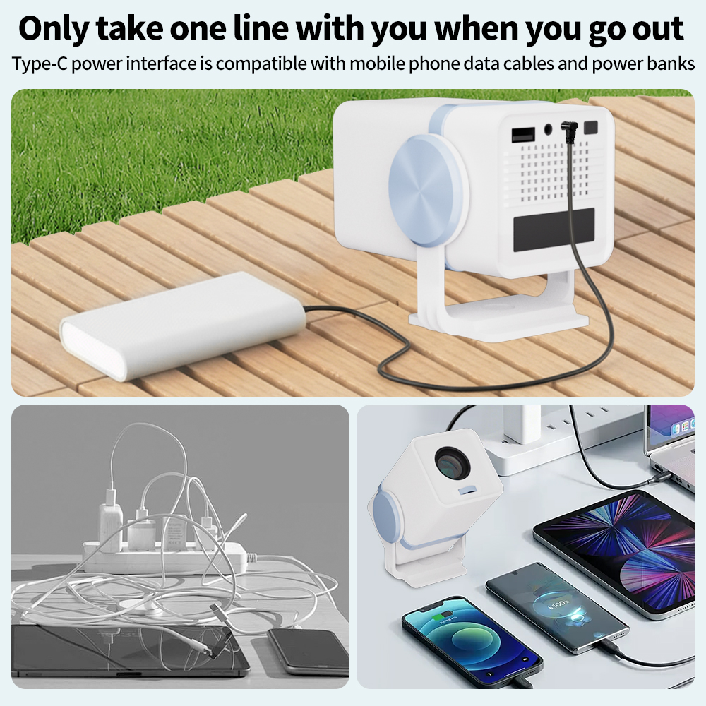 DESS Projector Android 13 Dual - Home Cinema Gadgets ulasan dan harga