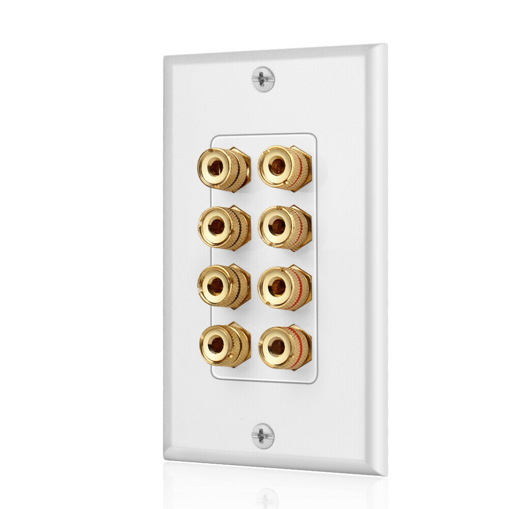 A68Z 8 Posts Speaker Wall Plat - Audio Home Cinema ulasan dan harga