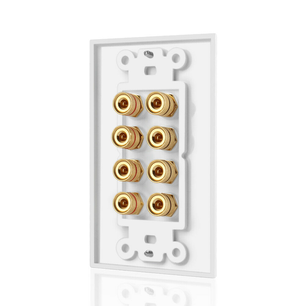 A68Z 8 Posts Speaker Wall Plat - Audio Home Cinema ulasan dan harga