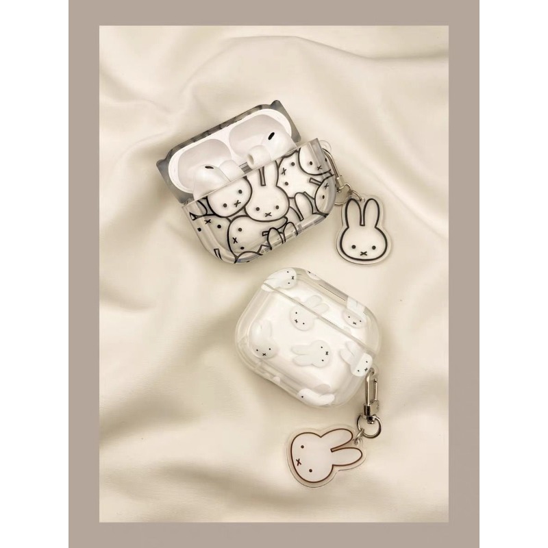 New Kawaii Miffy Earphone Case - Home Cinema Apple ulasan dan harga