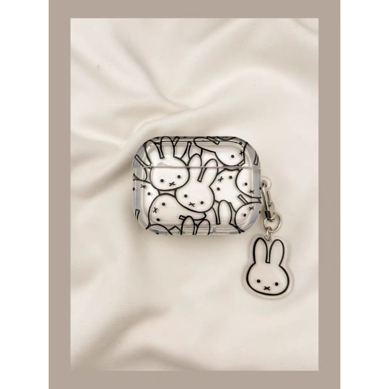 New Kawaii Miffy Earphone Case - Home Cinema Apple ulasan dan harga