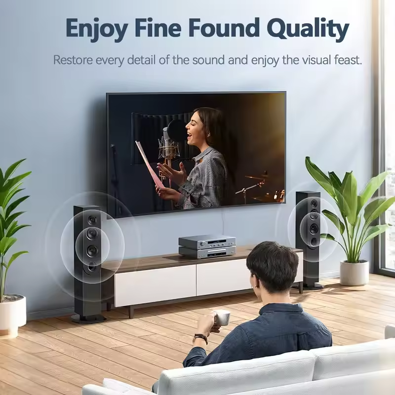 Coaxial Digital Audio Cable Su - Home Cinema Sound System ulasan dan harga
