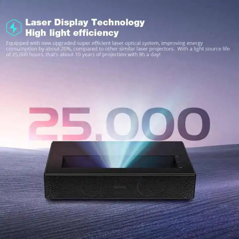 Salange Latest D068 Projector  - Home Cinema Ultra Short Throw Projector ulasan dan harga