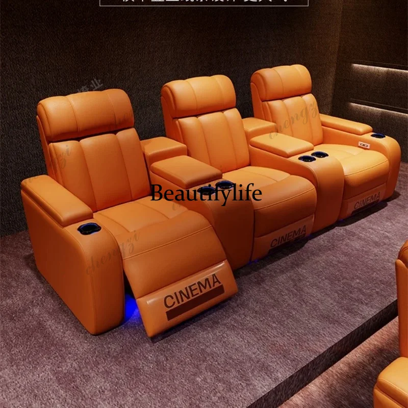 G153 Luxury Genuine Leather El - Home Cinema Room ulasan dan harga