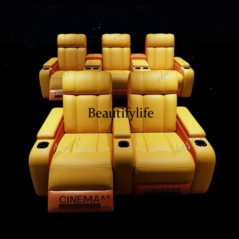 G153 Luxury Genuine Leather El - Home Cinema Room ulasan dan harga