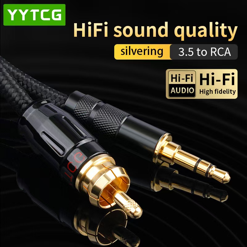 SPDIF Coaxial Cable HIFI 3.5mm - Home Cinema Sound System ulasan dan harga