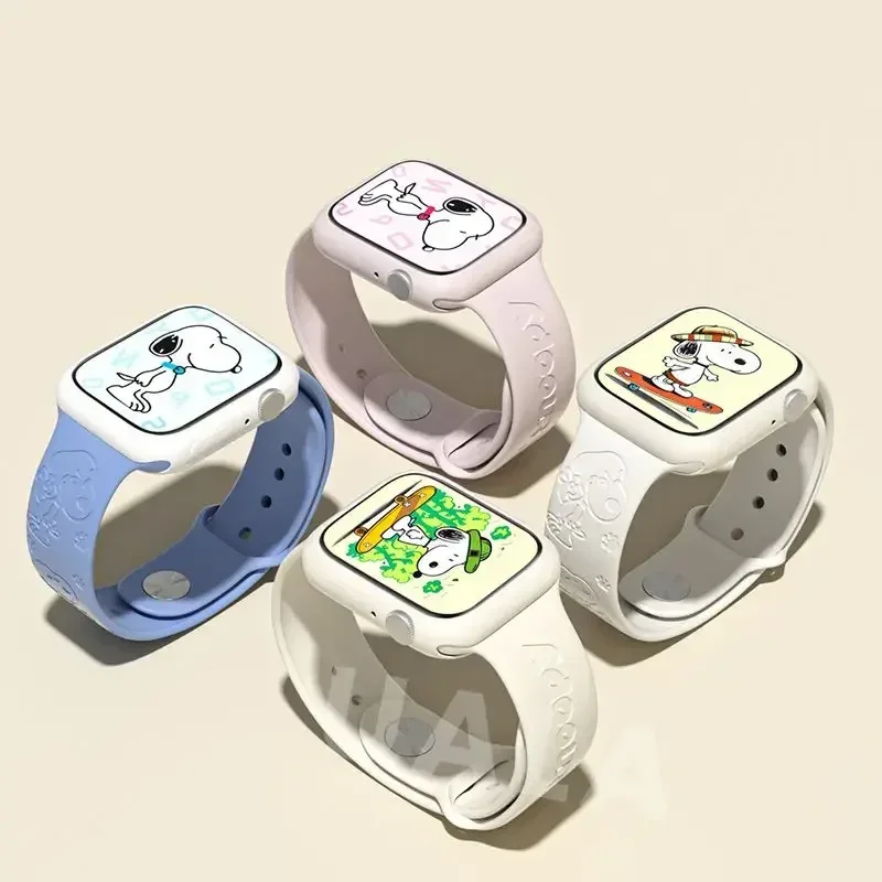Snoopy iwatch8 watch with appl - Home Cinema Apple ulasan dan harga