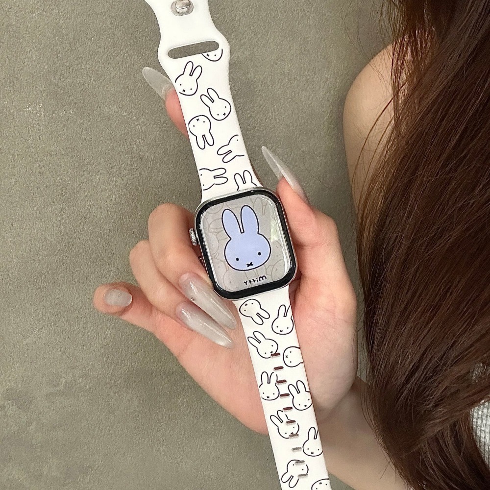 Cute Miffy Rabbit Cartoon Watc - Home Cinema Apple ulasan dan harga