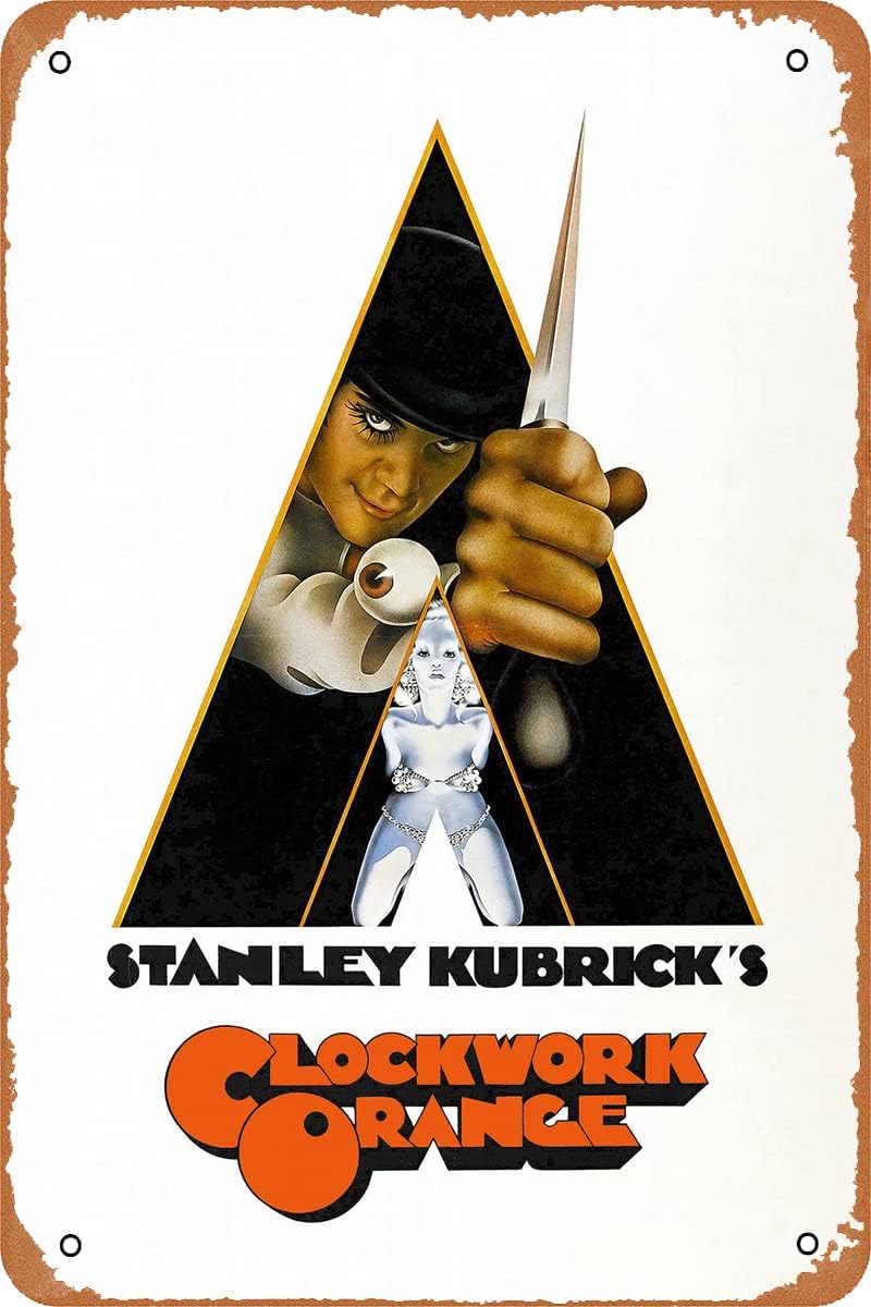 A Clockwork Orange Movie Poste - Home Cinema Decor ulasan dan harga