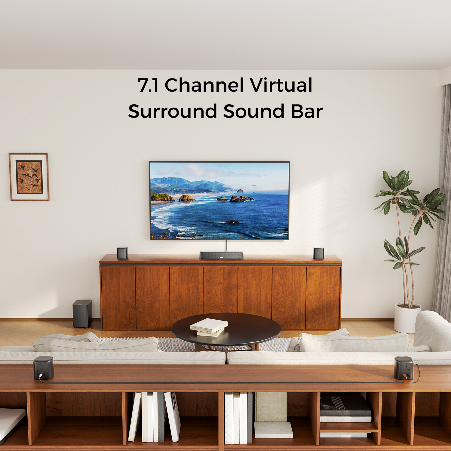 ULTIMEA 7.1 Channel Sound Bar  - Audio Home Cinema ulasan dan harga