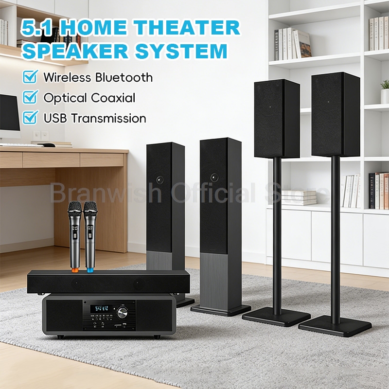 5.1 Channel Home Theater Syste - Home Cinema Atmos ulasan dan harga