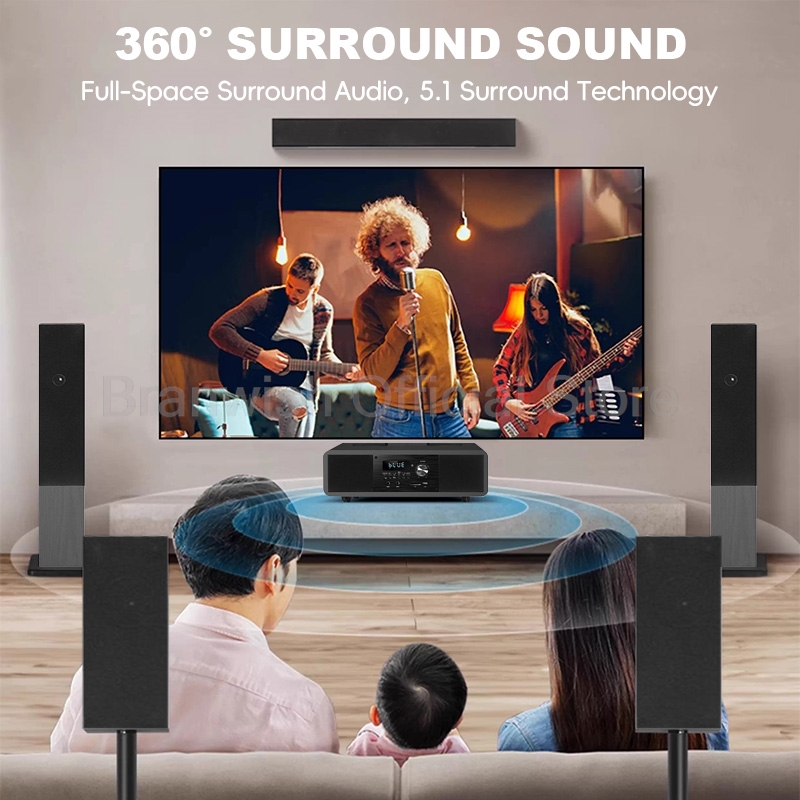 5.1 Channel Home Theater Syste - Home Cinema Atmos ulasan dan harga