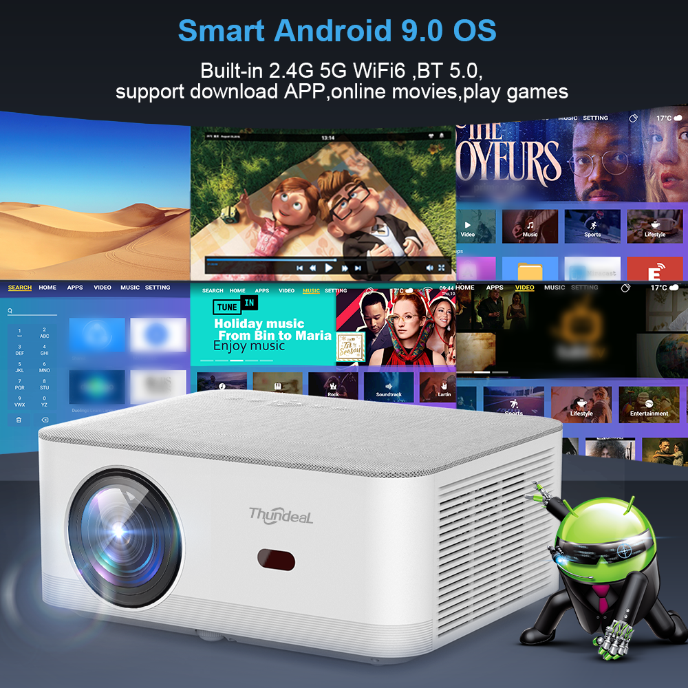 ThundeaL TD92 Pro Full HD Proj - Home Cinema Gadgets ulasan dan harga