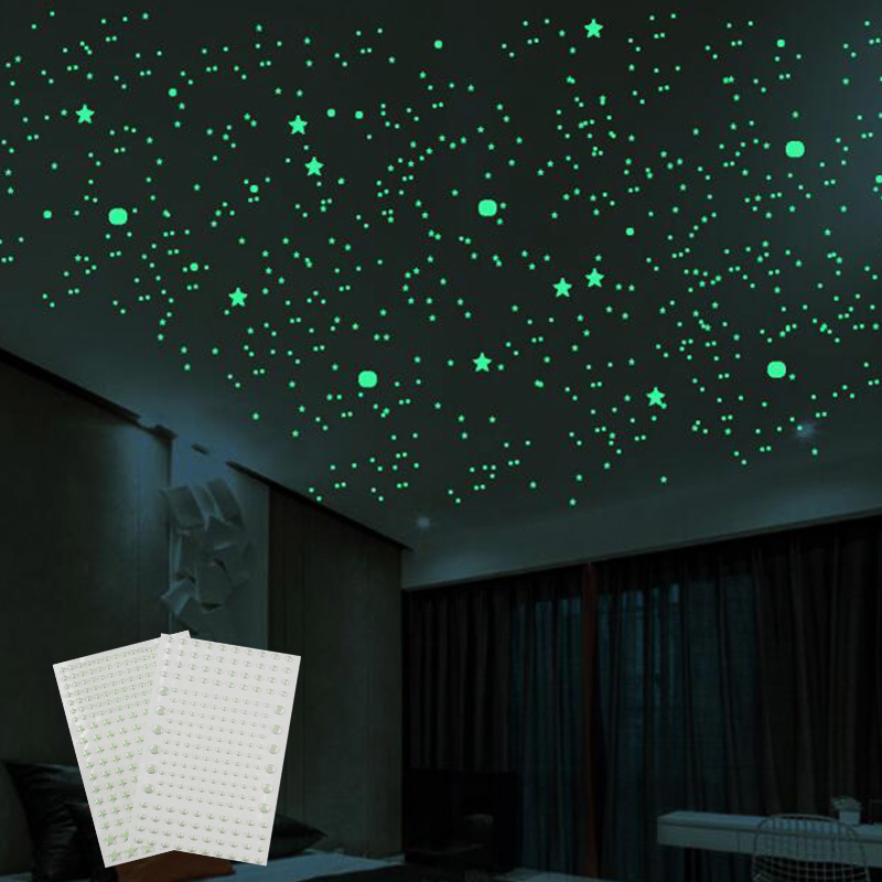 211pcs 3D Bubble Luminous Star - Home Cinema Room ulasan dan harga