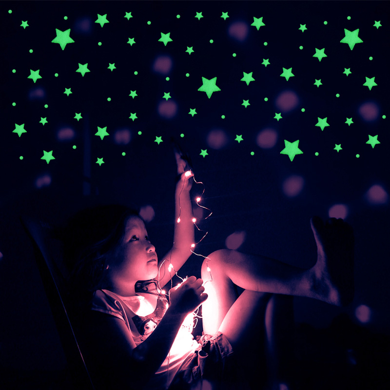 211pcs 3D Bubble Luminous Star - Home Cinema Room ulasan dan harga