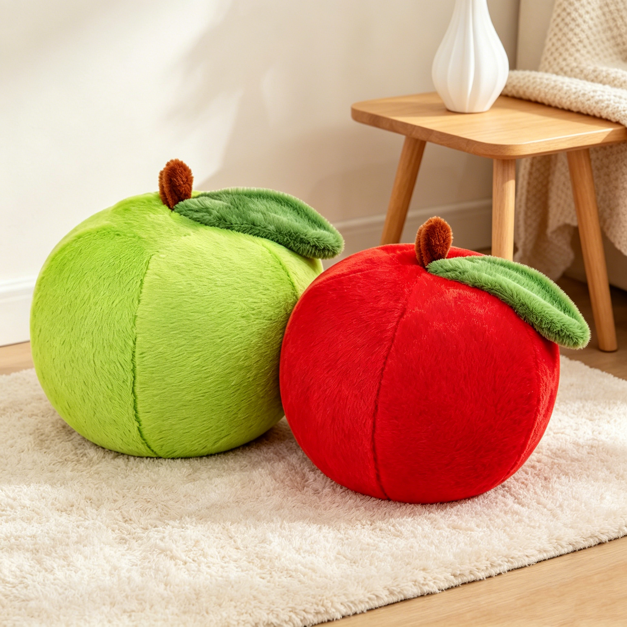 Apple Plush Toy Large Doll Red - Home Cinema Apple ulasan dan harga