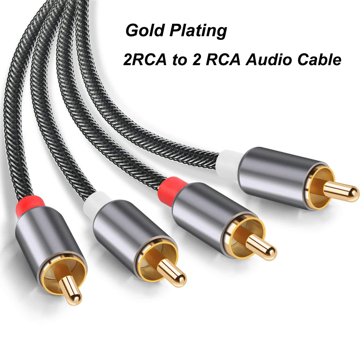 2RCA To 2 RCA Male To Male Aud - Home Cinema Sound System ulasan dan harga