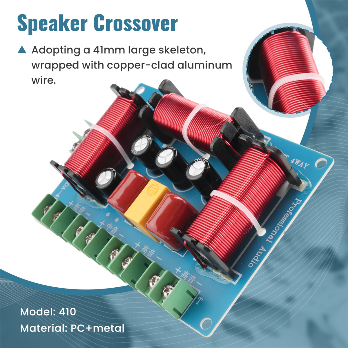 200W Speaker Crossover Double  - Audio Home Cinema ulasan dan harga