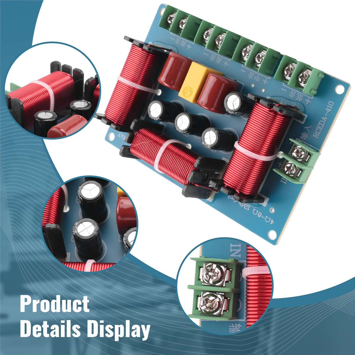 200W Speaker Crossover Double  - Audio Home Cinema ulasan dan harga