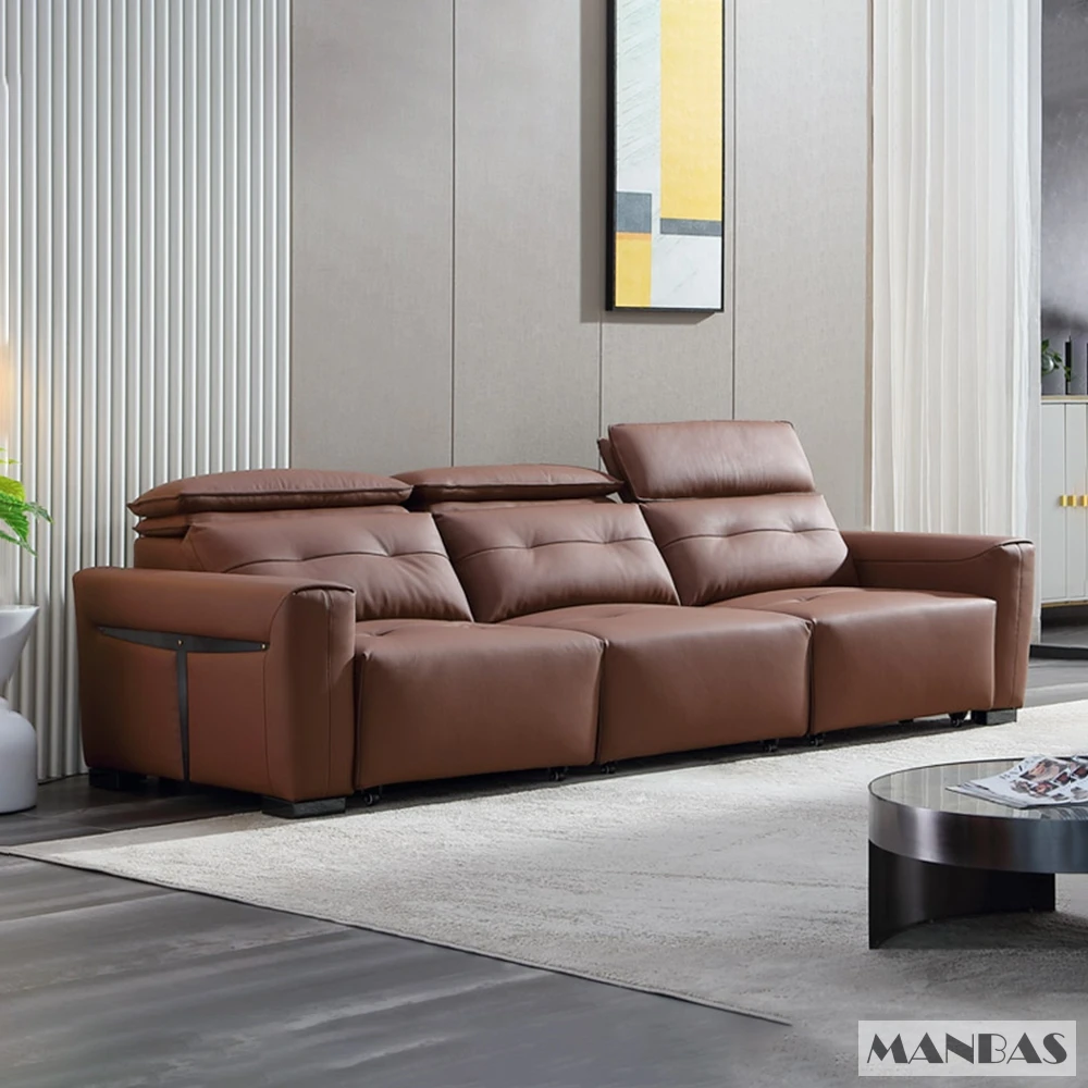 Genuine Leather Electric Conve - Home Cinema Room ulasan dan harga
