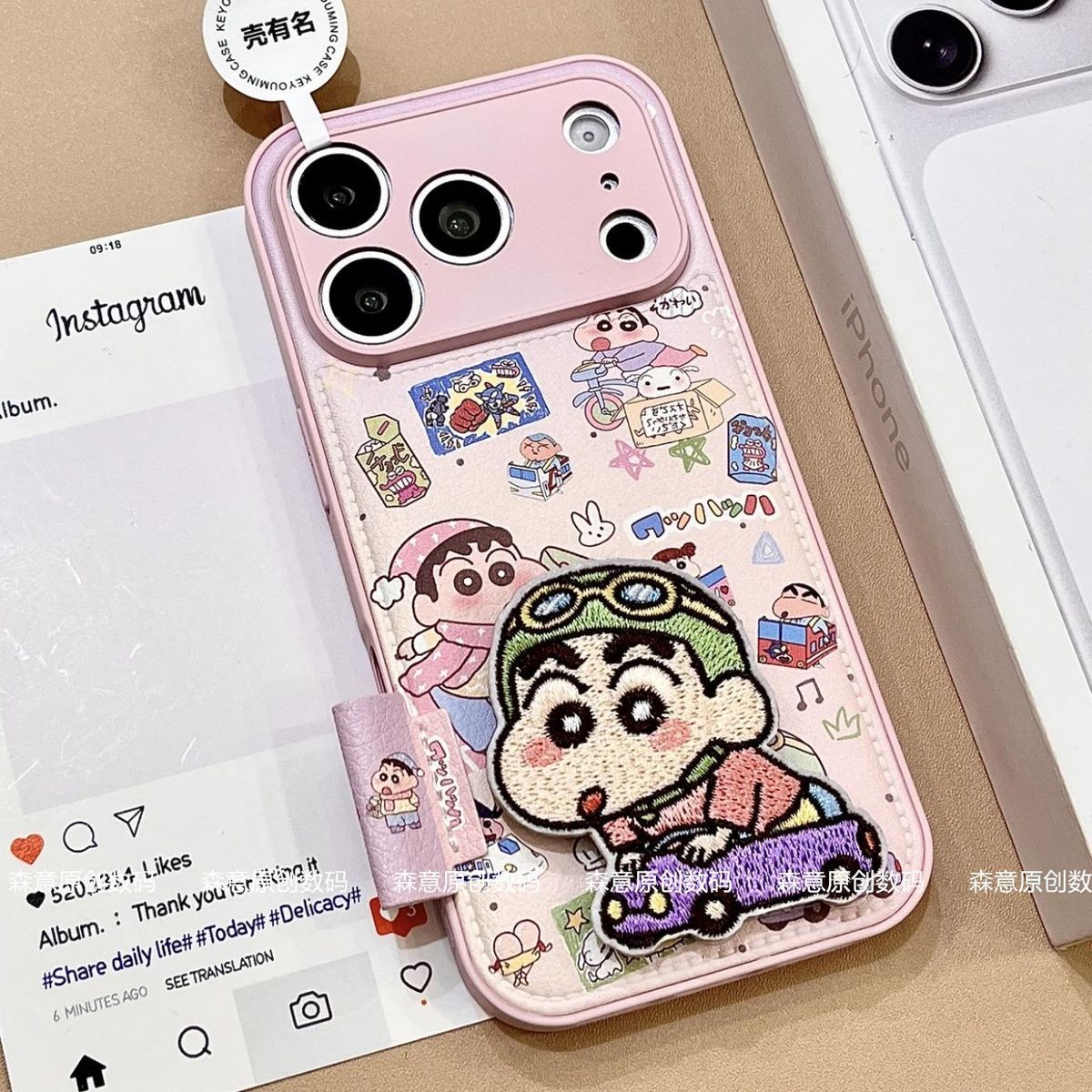 Crayon Shin chan phone case su - Home Cinema Apple ulasan dan harga
