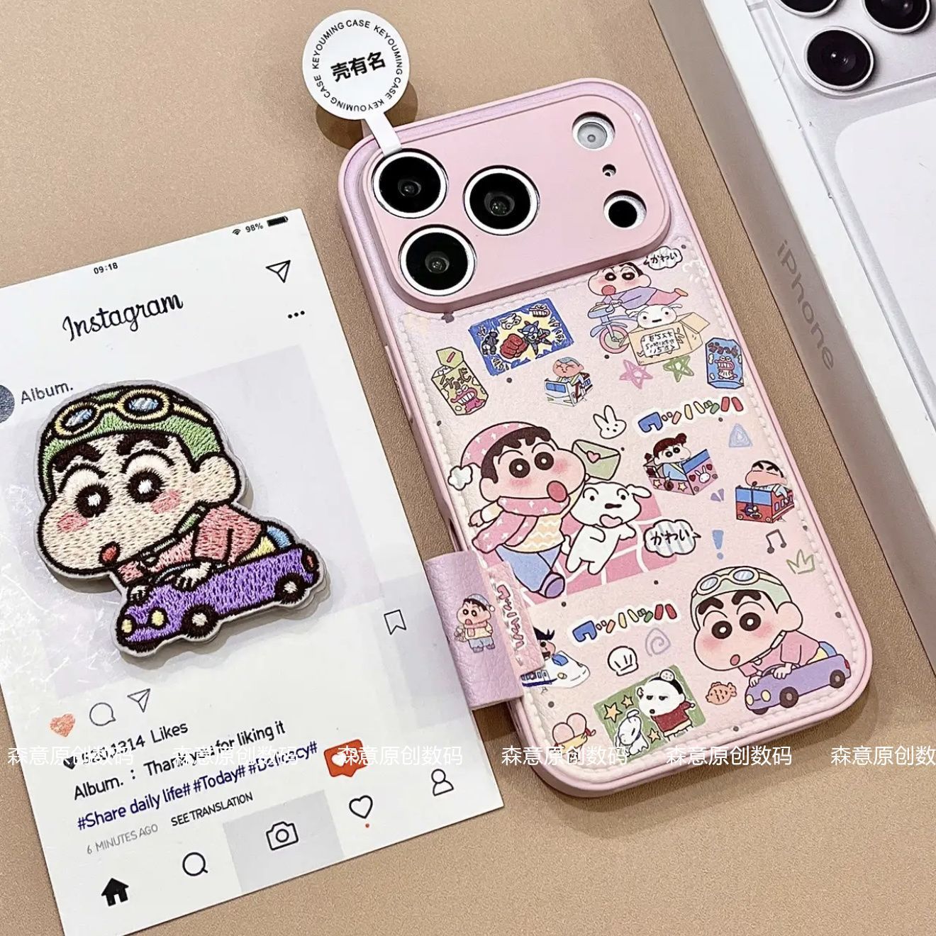 Crayon Shin chan phone case su - Home Cinema Apple ulasan dan harga
