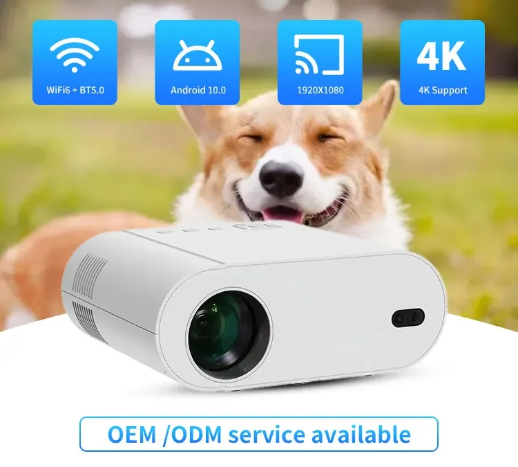 2025 Rongqi  L007 PRO Triple L - Home Cinema Ultra Short Throw Projector ulasan dan harga