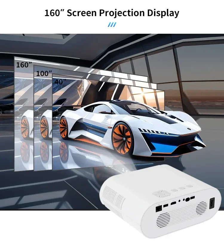 2025 Rongqi  L007 PRO Triple L - Home Cinema Ultra Short Throw Projector ulasan dan harga