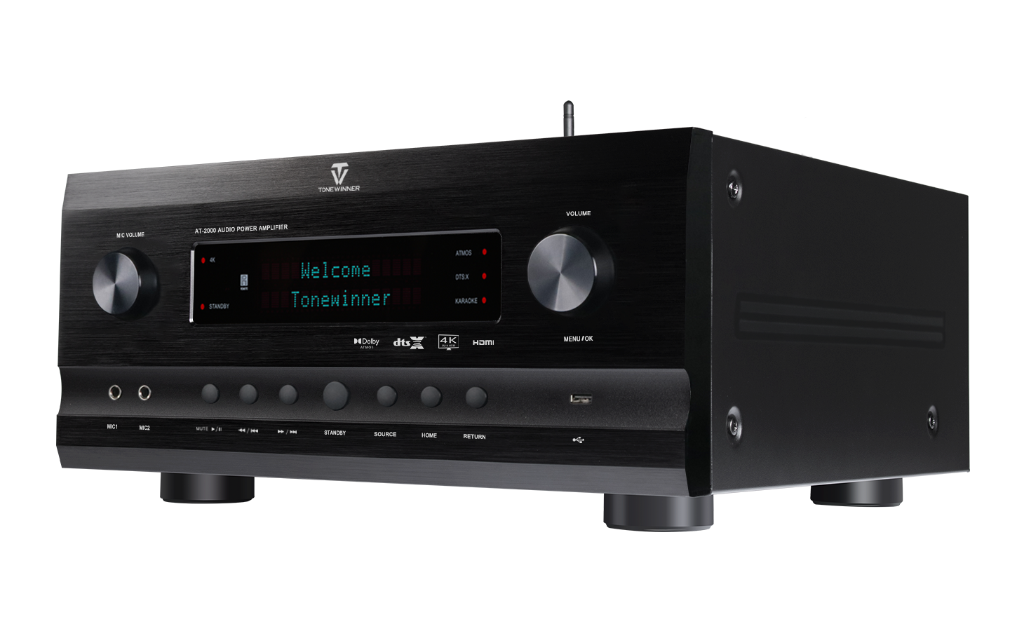 7.2.4 Home Amplifier Atmos Cin - Home Cinema Atmos ulasan dan harga