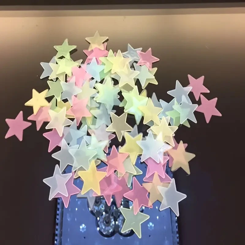 50/250Pcs Luminous Star Sticke - Home Cinema Room ulasan dan harga
