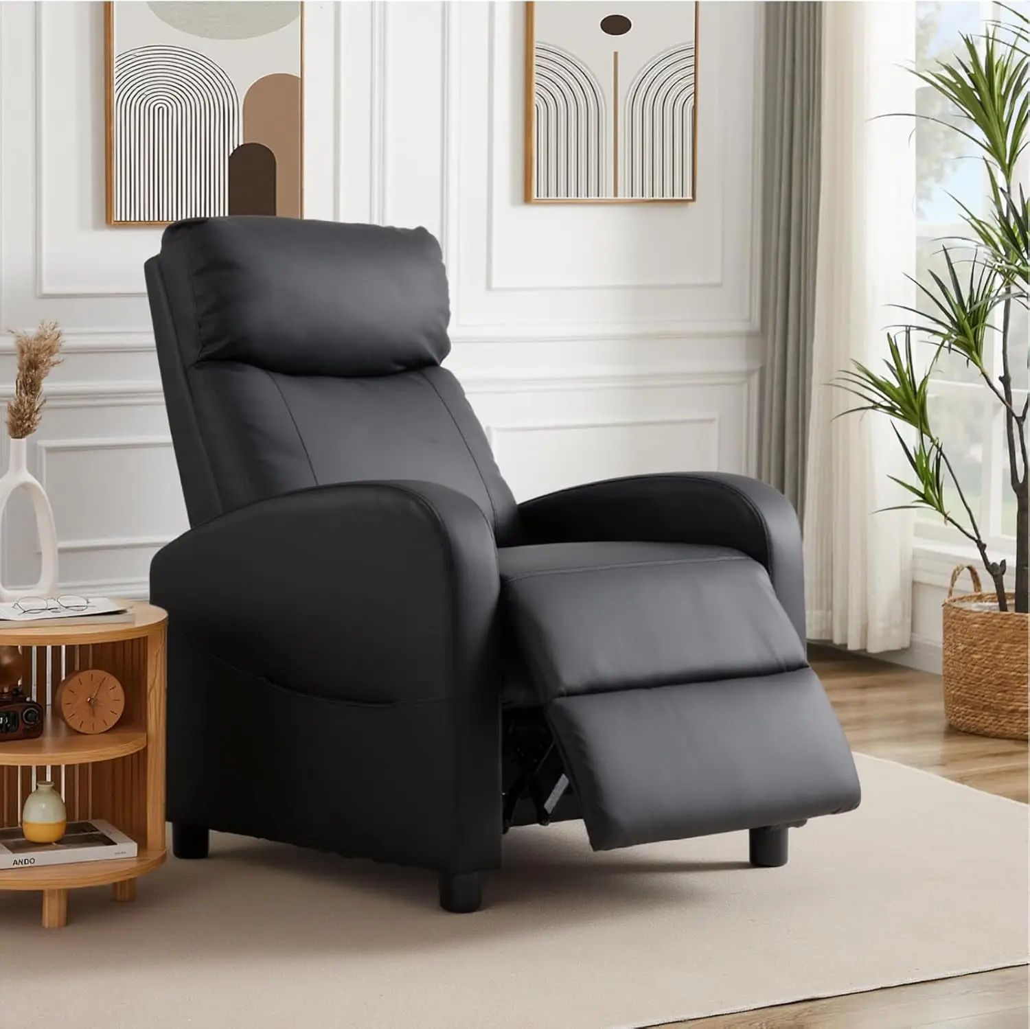 Recliner Chair PU Leather Recl - Home Cinema Gadgets ulasan dan harga